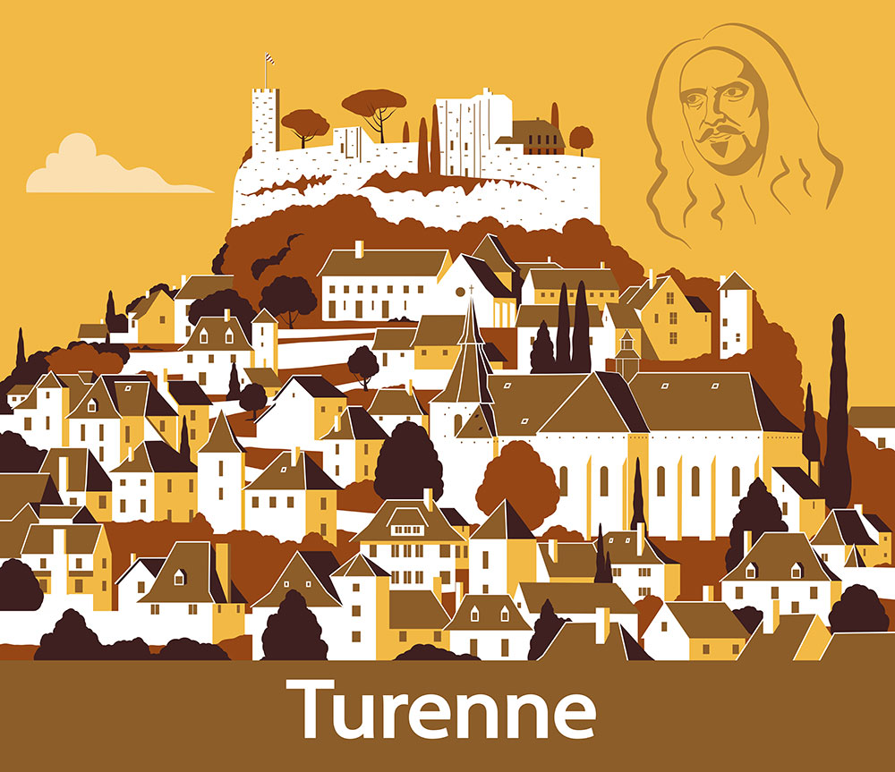 Panneau autoroute Turenne